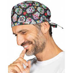 GORRO BANDANA SKULL