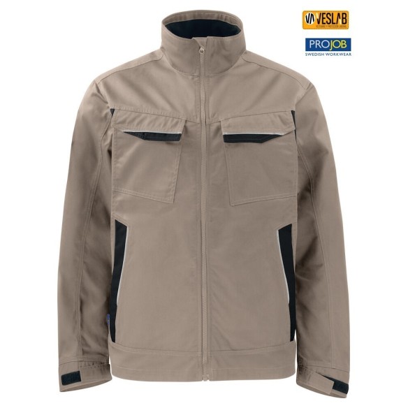 Jacket with zipper and pockets | Outerwear | VESLAB.COM