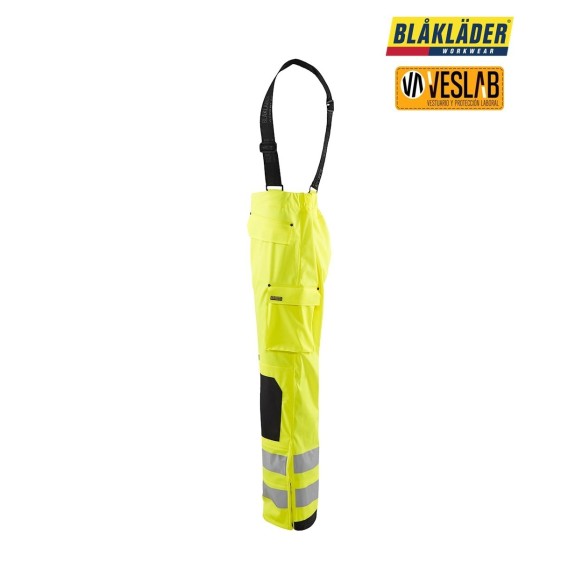 pantalón impermeable de alta visibilidad nivel 3 4
