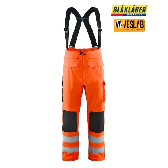 pantalón impermeable de alta visibilidad nivel 3 6