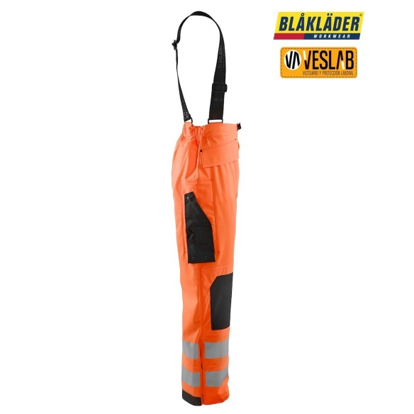 pantalón impermeable de alta visibilidad nivel 3 8