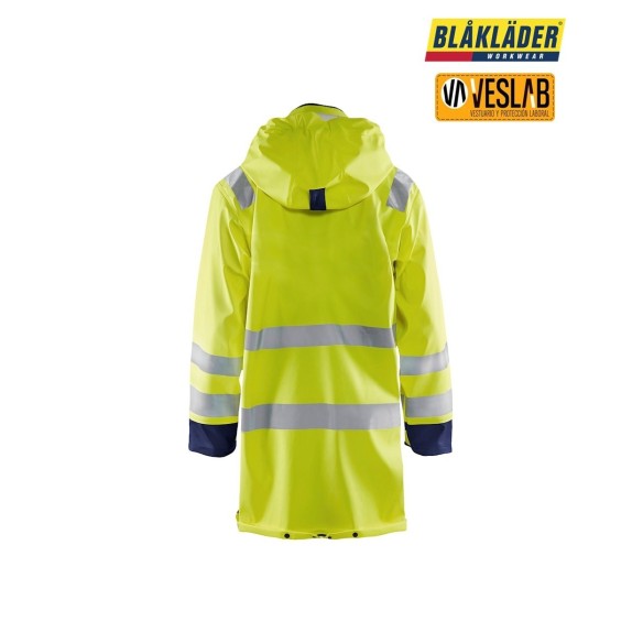 chaqueta impermeable de alta visibilidad nivel 3 2