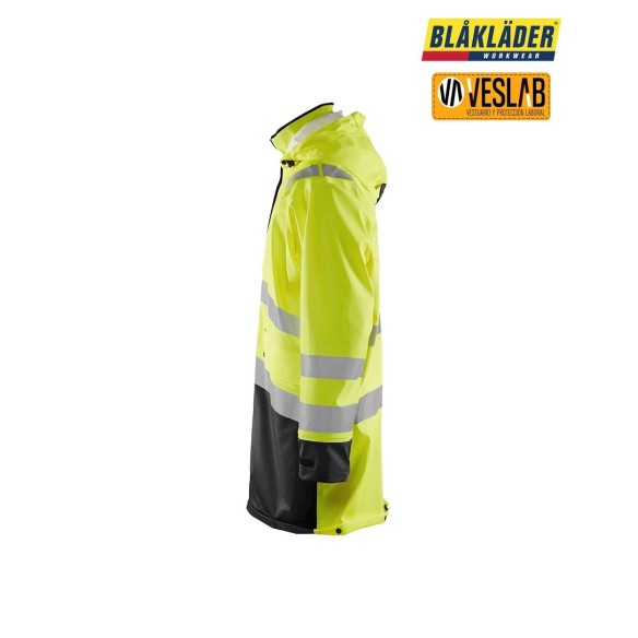 chaqueta impermeable de alta visibilidad nivel 3 7