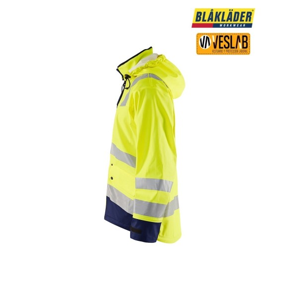 Level 3 High Visibility Waterproof Jacket | Blaklader | VESLAB