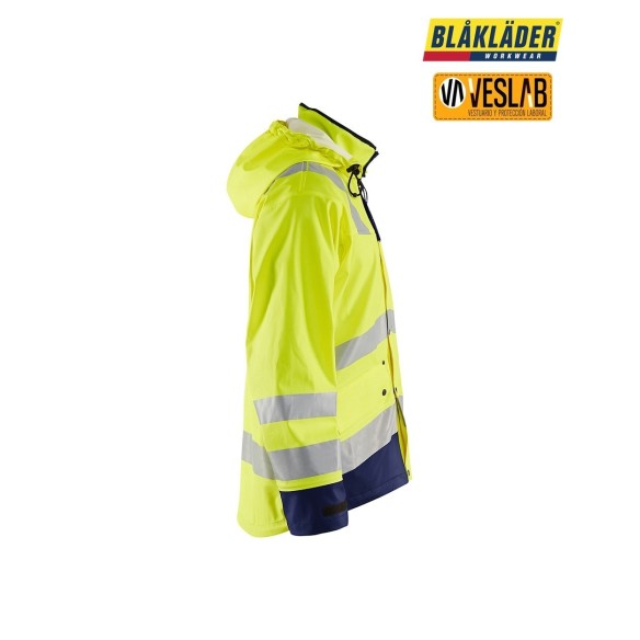 Level 3 High Visibility Waterproof Jacket | Blaklader | VESLAB