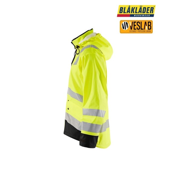 Level 3 High Visibility Waterproof Jacket | Blaklader | VESLAB