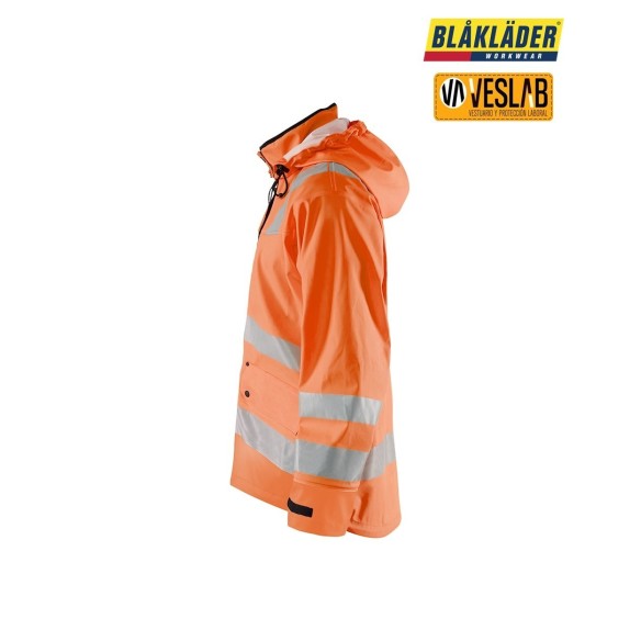 chaqueta impermeable de alta visibilidad nivel 3 11