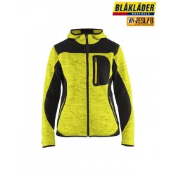 chaqueta técnica mujer de punto con capucha 1