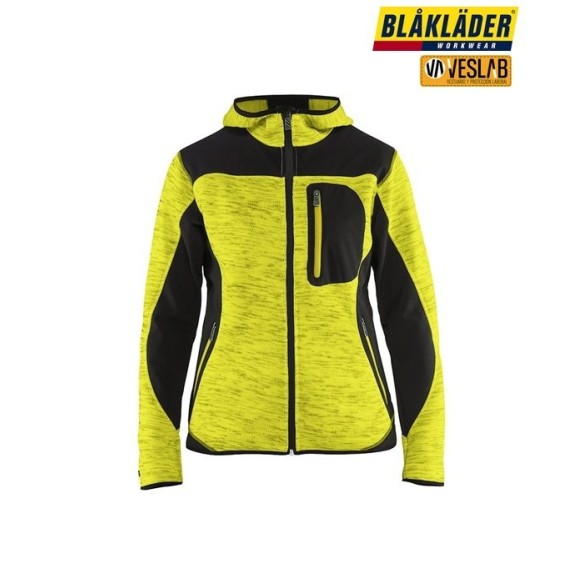 Veste Tricotée femme à capuche