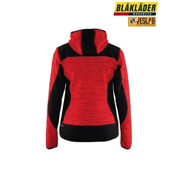 chaqueta técnica mujer de punto con capucha 7