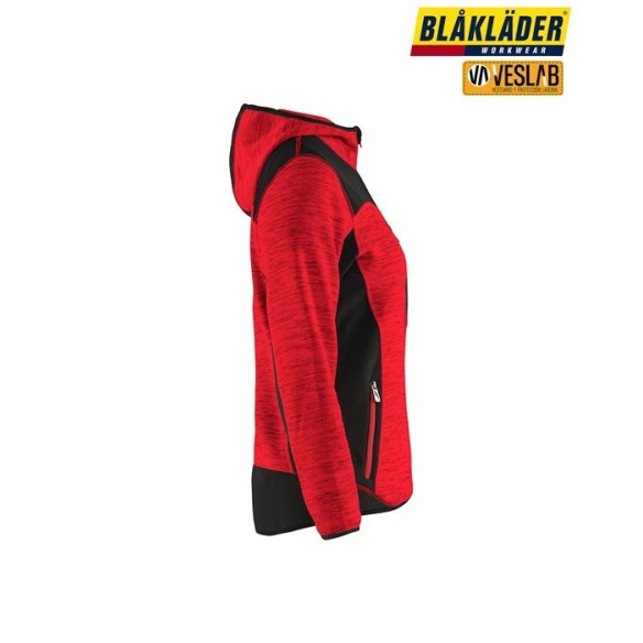 chaqueta técnica mujer de punto con capucha 9