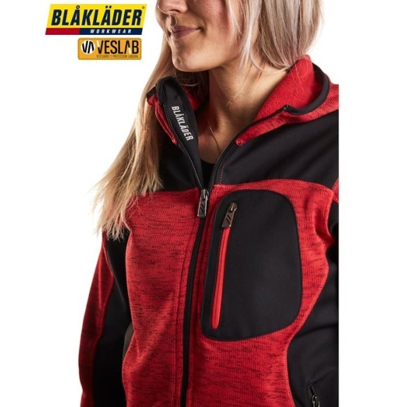 chaqueta técnica mujer de punto con capucha 10