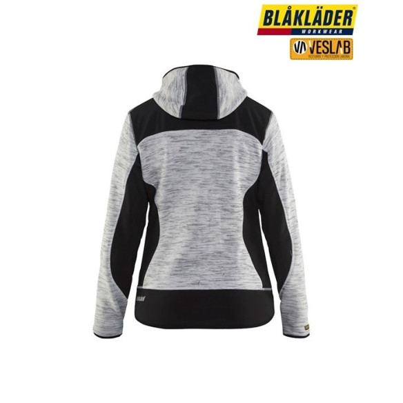 chaqueta técnica mujer de punto con capucha 12