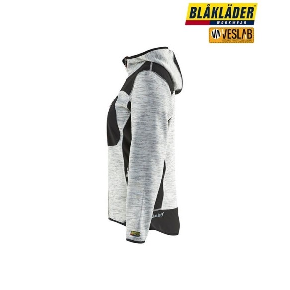 Veste Tricotée femme à capuche