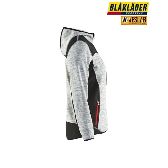 chaqueta técnica mujer de punto con capucha 14