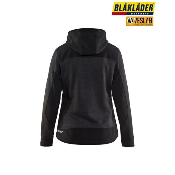 chaqueta técnica mujer de punto con capucha 16
