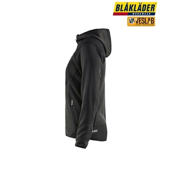 Veste Tricotée femme à capuche