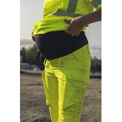 pantalon de embarazo alta visibilidad stretch 4d 5