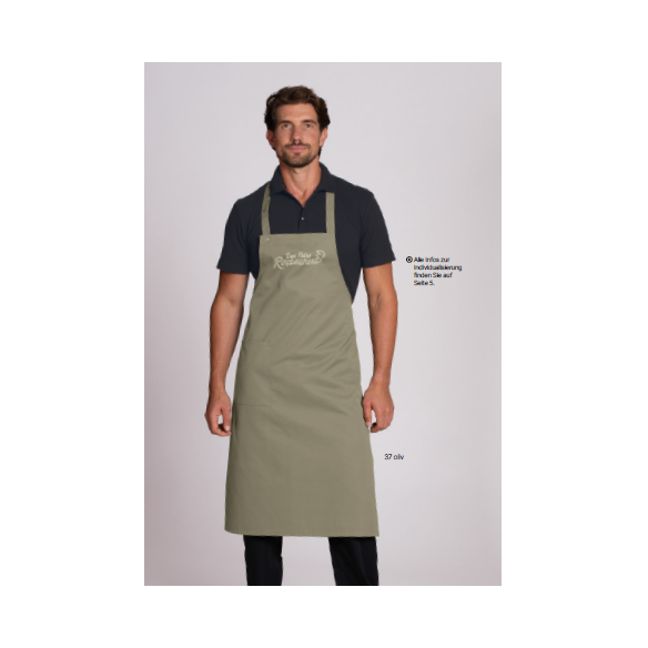 Tablier unisexe Leiber | Linge de cuisine | Vêtements de travail de qualité