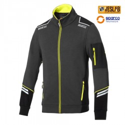 sudadera tech sparco cremallera completa 3