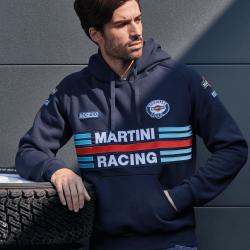 sudadera con capucha sparco martini racing 8