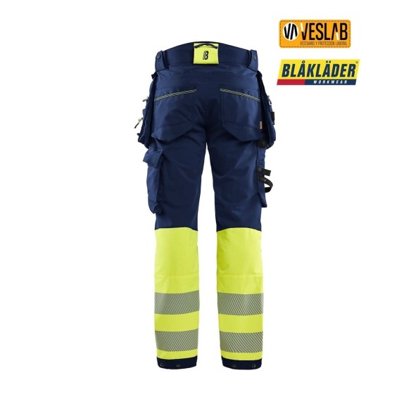 Pantalon haute visibilité extensible dans 4 directions - Confort et visibilité maximum