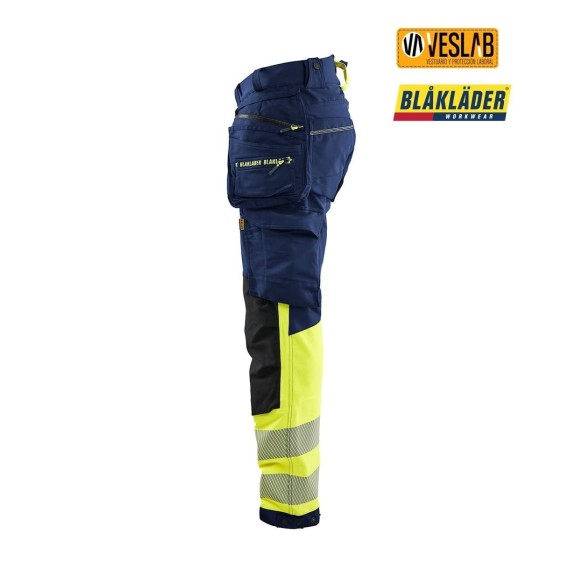 Pantalon haute visibilité extensible dans 4 directions - Confort et visibilité maximum