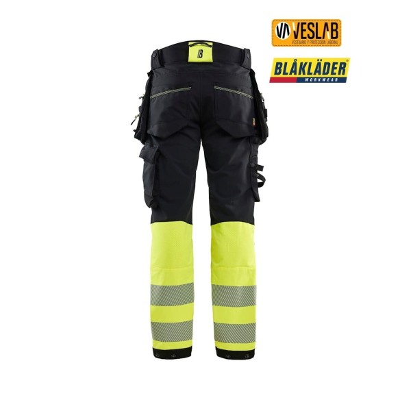 Pantalon haute visibilité extensible dans 4 directions - Confort et visibilité maximum