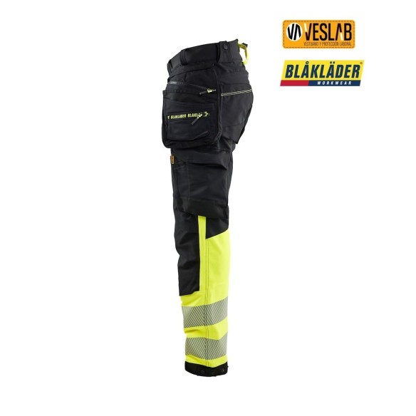 Pantalon haute visibilité extensible dans 4 directions - Confort et visibilité maximum