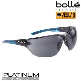 Lunettes Bollé safety Ness+ Smamll fumée