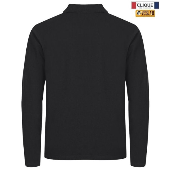 polo stretch premium manga larga 2