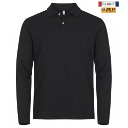 polo stretch premium manga larga 1
