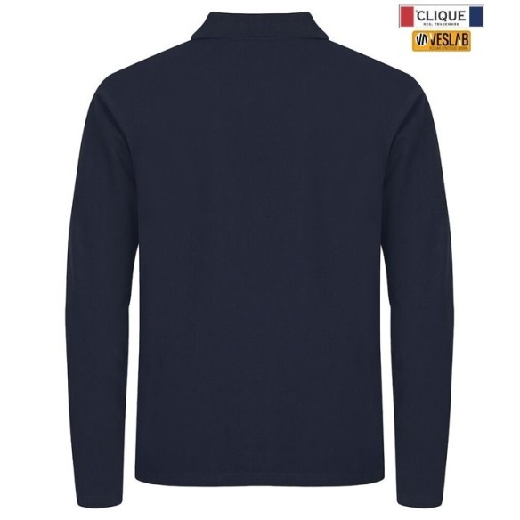 polo stretch premium manga larga 12