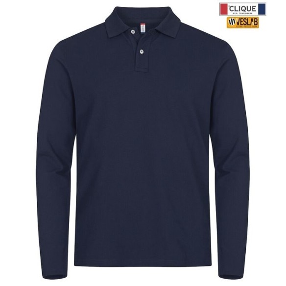 polo stretch premium manga larga 11