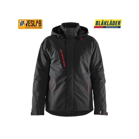 chaqueta elástica de invierno ligera forrada 7