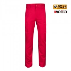 Pantalones de Trabajo Elásticos Multibolsillos | Velilla | Veslab.com