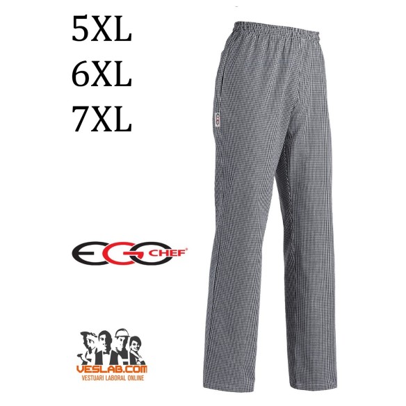 PANTALON BIGPANT À QUADRES TAILLE SPECIAL