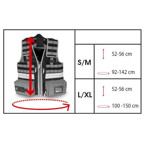 chaleco emergencias tes 12