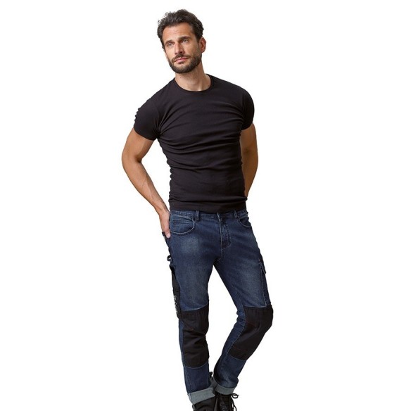 Pantaló elàstic Jeans | Ropa laboral tejana Siggi VESLAB.COM