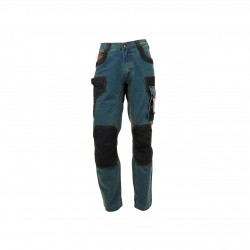 U-Power Platinum Button Jeans