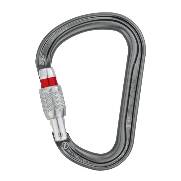 PETZL WILLIAM TRIACT-LOCK OR CARABINER