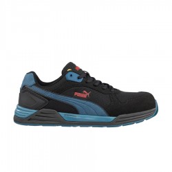 calzado de trabajo puma frontside blk/blue low 1