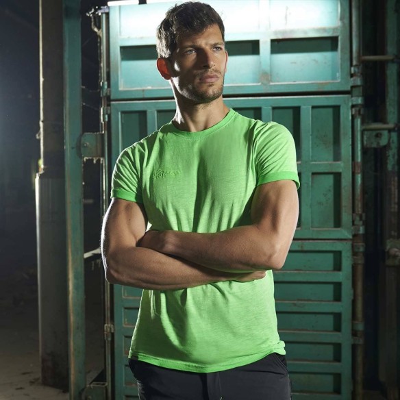 Samarreta Fluo d'U-Power: Estil cridaner i comoditat en cotó flamejat