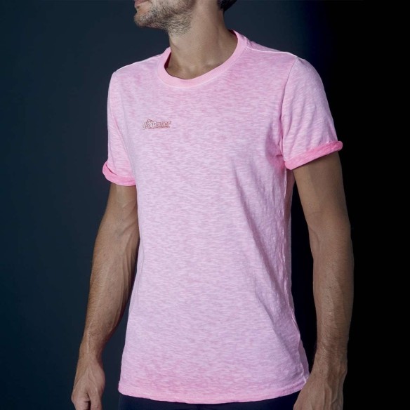 U-Power Fluo T-shirt: Bold style and comfort in slub cotton