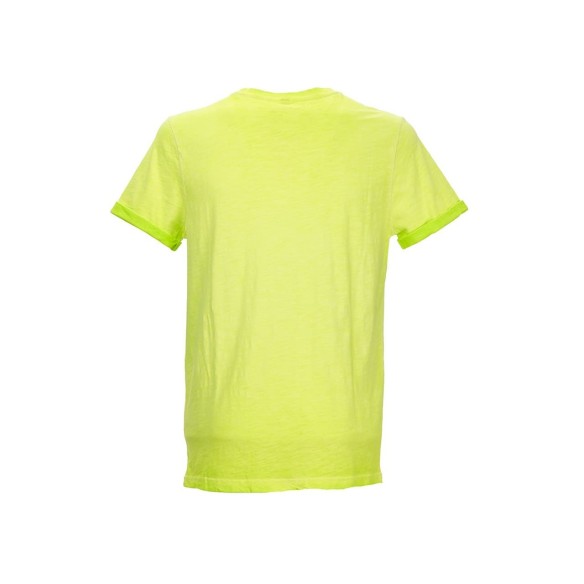 T-shirt U-Power Fluo : Style audacieux et confort en coton flammé