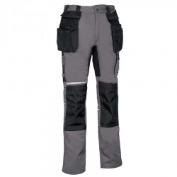 Pantalones de trabajo elásticos con multibolsillos Cofra Lemno | Veslab