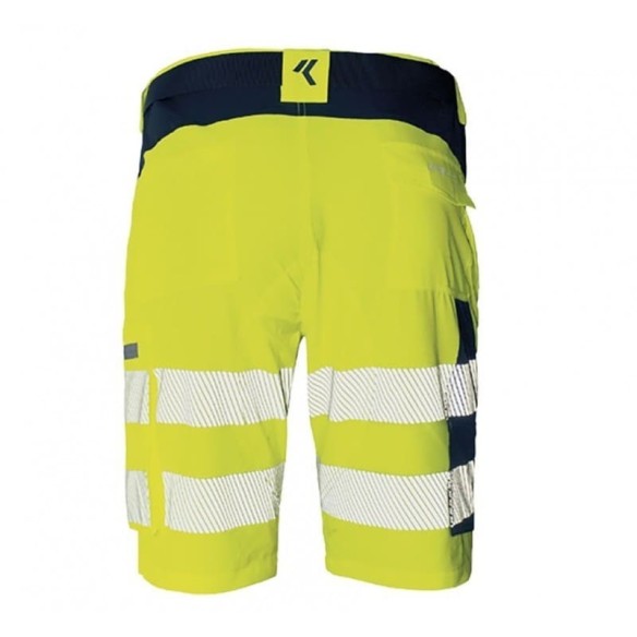 Issaline Lightweight Softshell Work Bermudas | High Visibility and Comfort