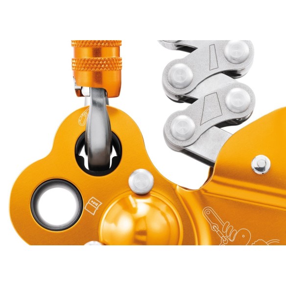 High-performance mechanical pruning prusik | ZIGZAG® PLUS by Petzl