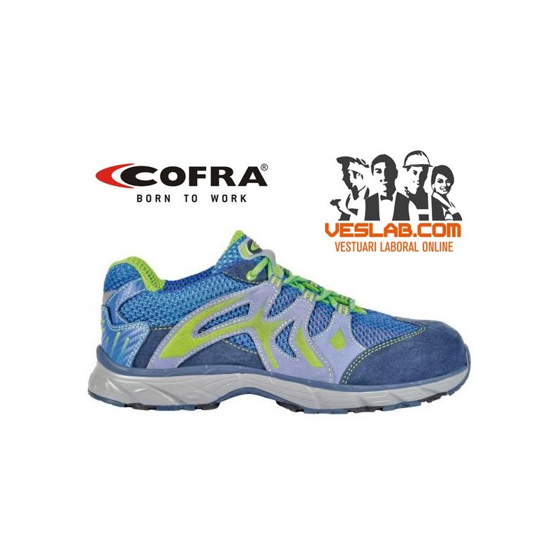 COFRA NEW DOGVILLE BLUE S1 P SRC SAFETY TRAINERS