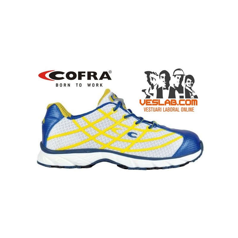 COFRA NEW ALIEN WHITE S1 P SRC SAFETY TRAINERS